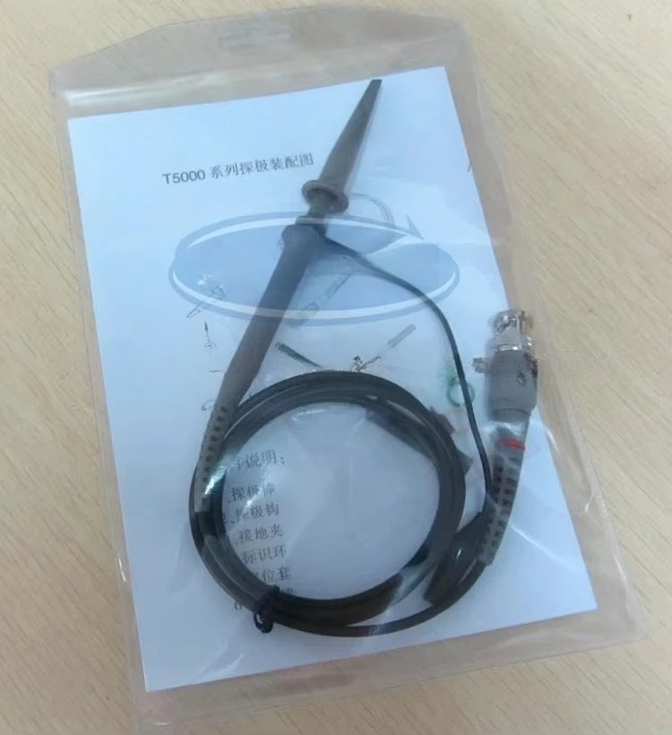 100M Oscilloscope Probe T6100 X1/X10 with Complete Accessories
