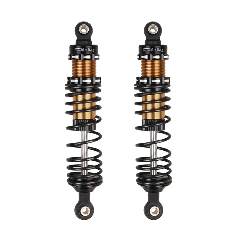 KYX 90/100mm Shock Absorber for 1/10 F150 RAPTOR Short Card Front and Rear Single Tube Shock Absorber Remote Control Car Parts