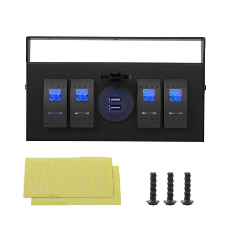 

Waterproof Rockers Switches Panel Toggle Switches Box for Automotives & Marine
