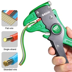 LAOA Automatic Wire Stripper Universal Duckbill Electric Wires Stripping Pliers Crimper Strippers Tools Made In Taiwan,China