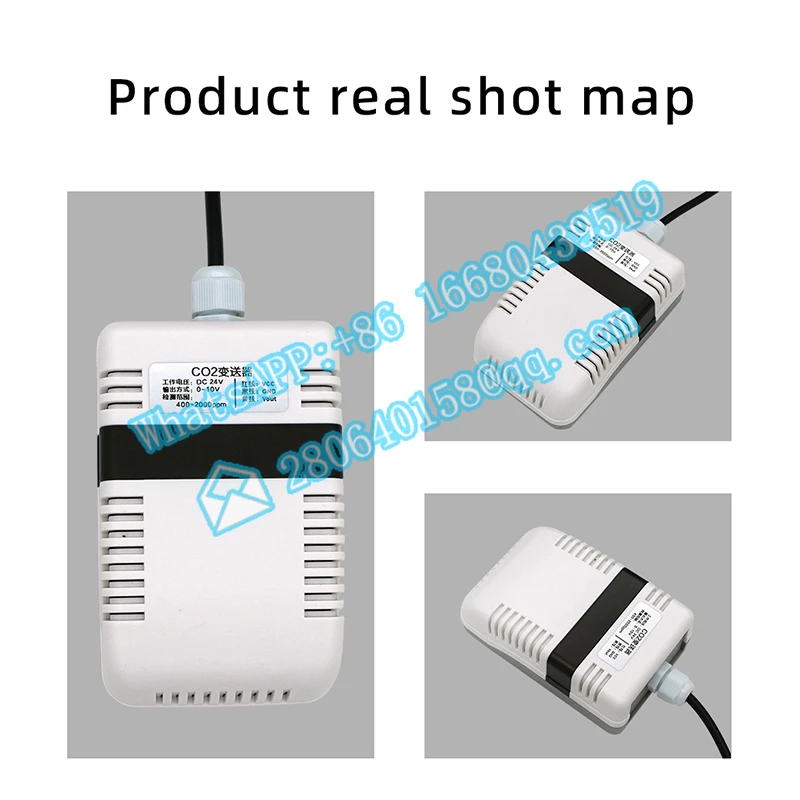 OEM ODM Custom Modbus RS485 Co2 TVOV HCHO Humidity Temperature Carbon Dioxide Sensor