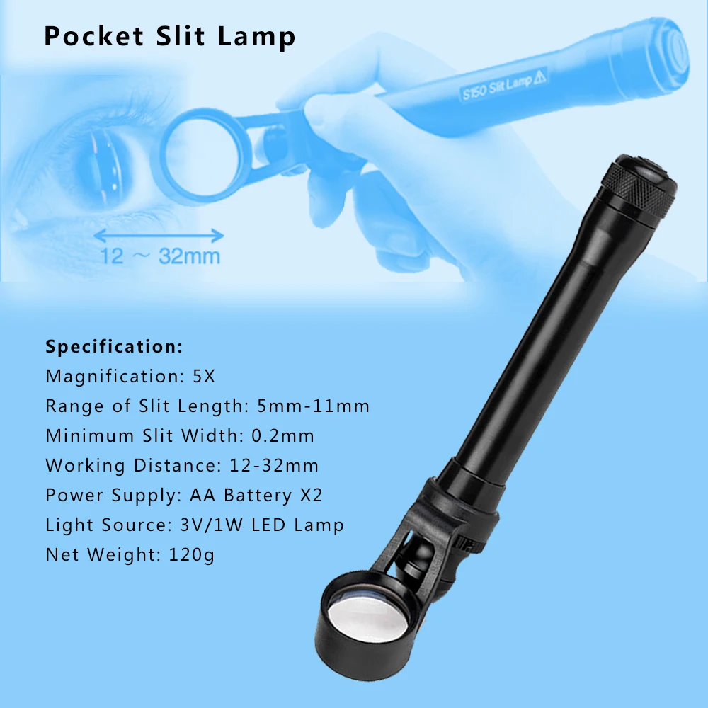 Handheld Pocket Portable Slit Lamps