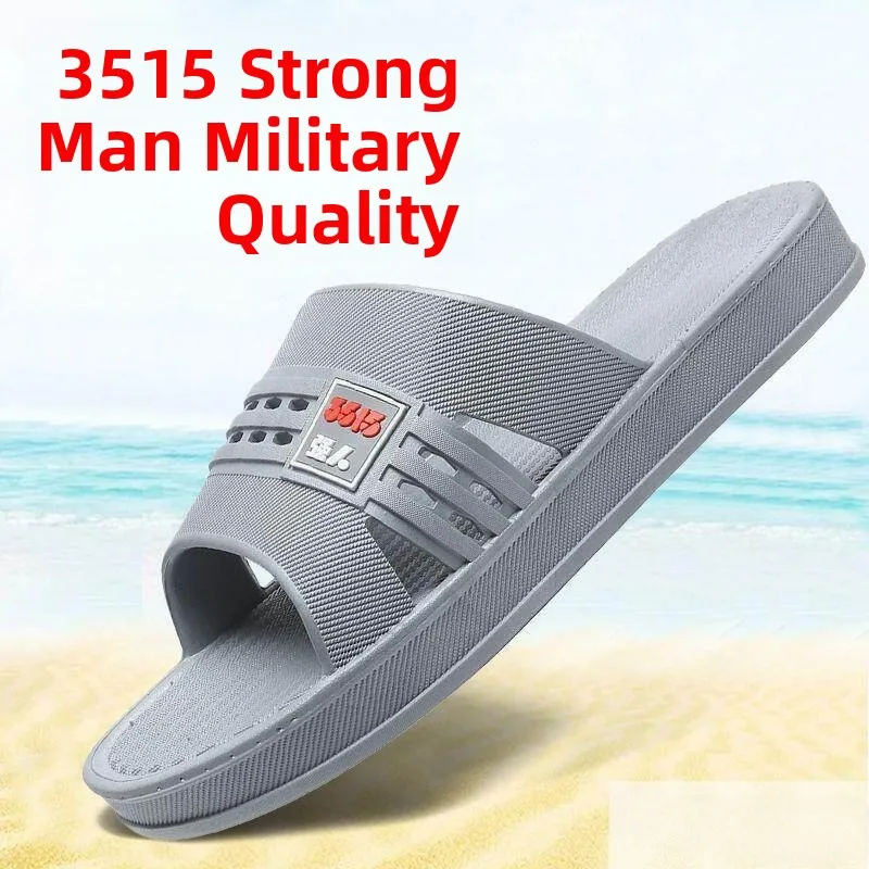 Classic Large Size Men's Slippers Hard Bottom Sports Driving Indoor Outdoor Summer New Style Comfortable Home Shoes