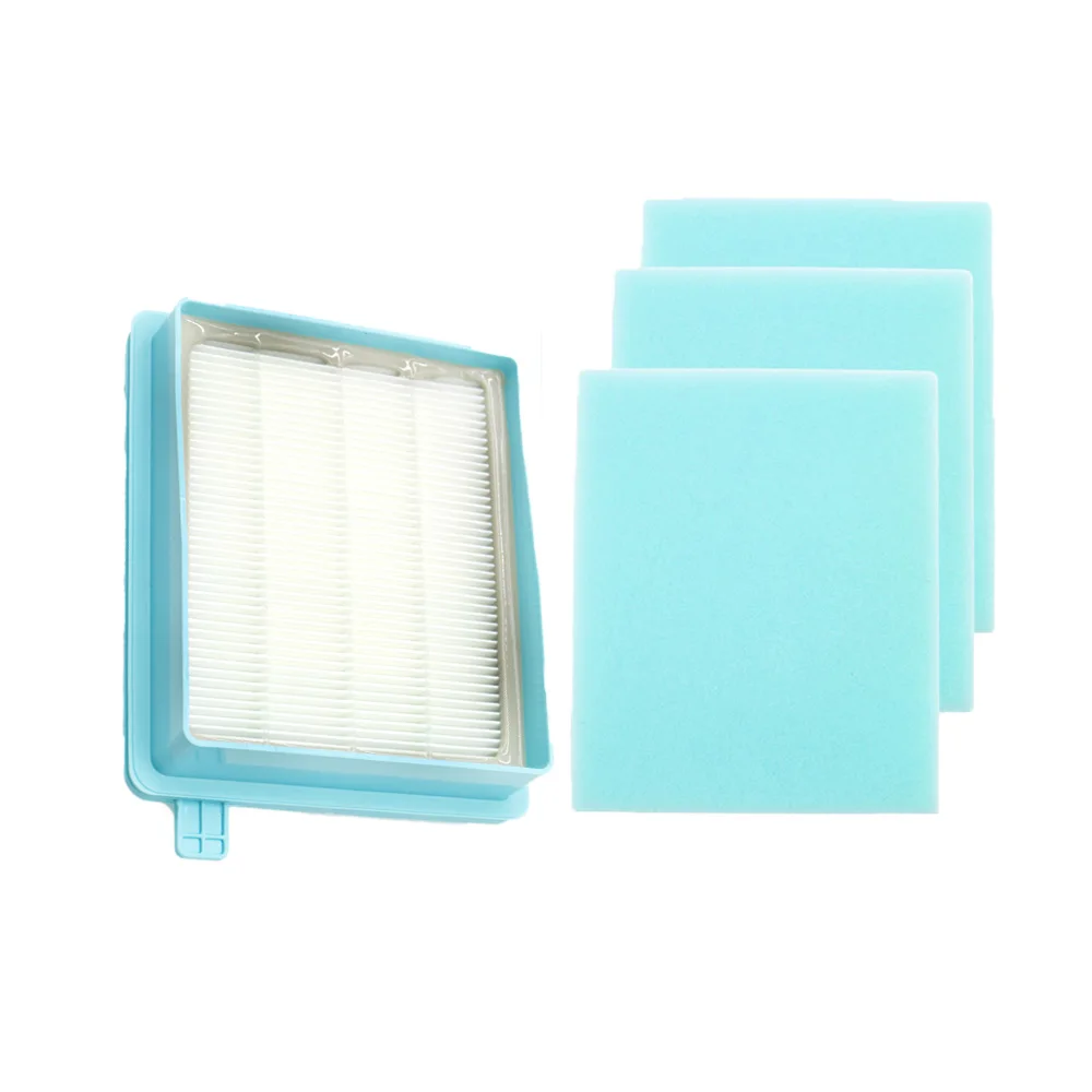 4 шт. подходят для пылесоса Philips FC8470 FC8471 FC8475 FC8630 FC8645 FC9522 FC9523 FC9520 FC9521HEPA-фильтр