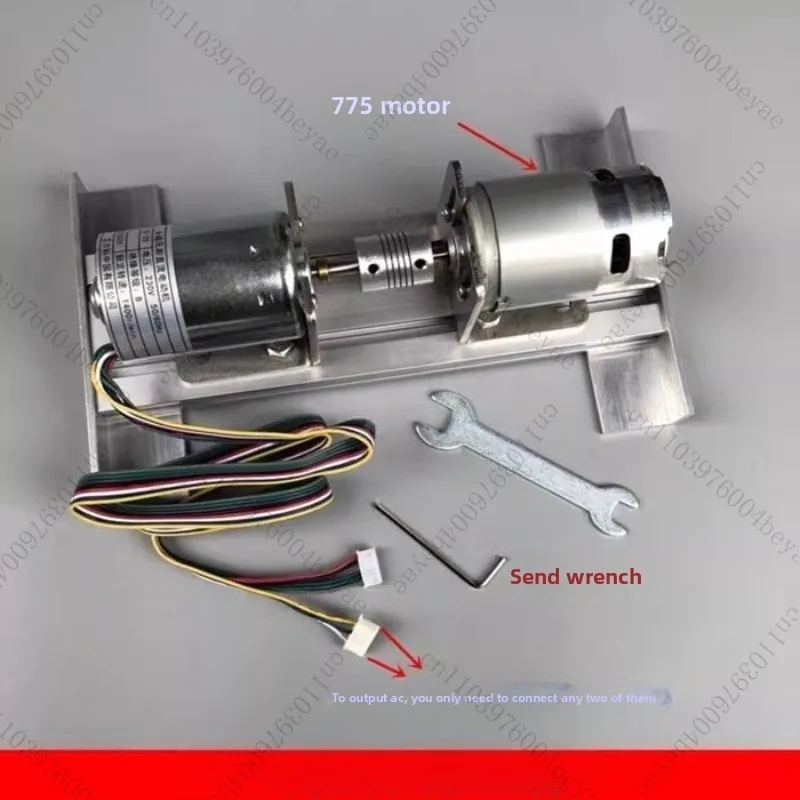 

220V double bearing silent inner rotor DC brushless motor motor micro high voltage brushless generator DIY