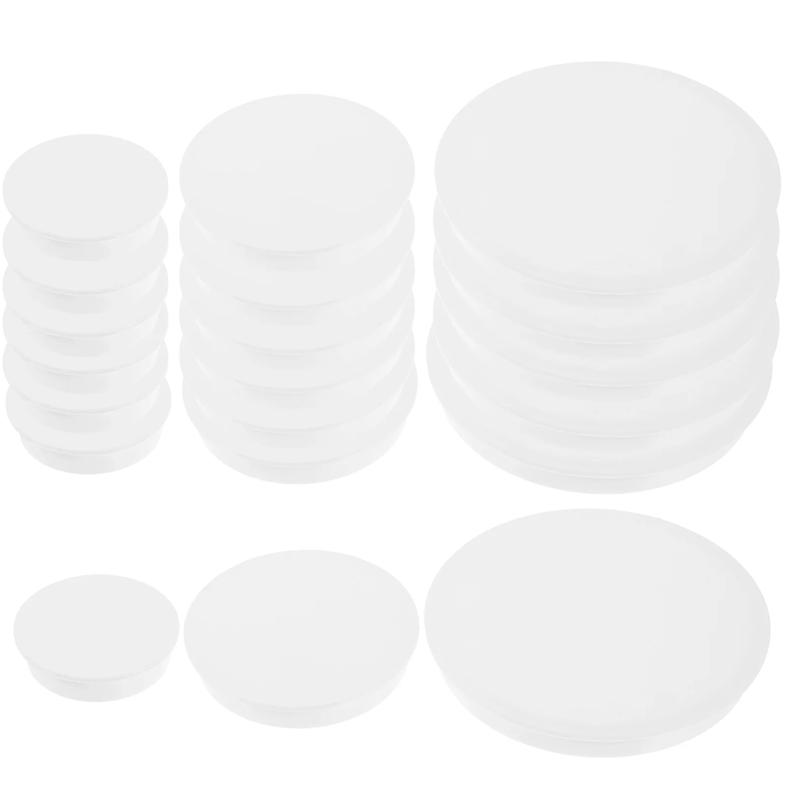 30 Pcs 임베디드 슬리브 안티 슬러리 커버 파이프 클램프 구멍 Downspouts 용 물 플라스틱 플러그