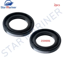 Oil Seal for YAMAHA Outboard Engine OEM LOWER UNIT OIL SEAL S-TYPE 93101-25M03-00 93101-25M03 Replaces Parts 25X40X6