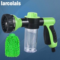 Water Gun Car Washer High Pressure Cleaner Snow Foam Gun Garden Hose Nozzle Cleaning Watering Plants Lawn Patio Showering Pet