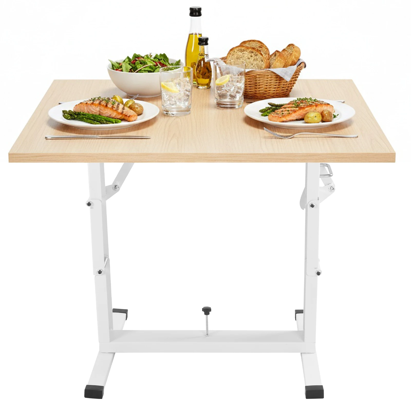 

RV-Specific Folding Table Frame Easy Install Adjustable Tables Legs Desk Stand Lifting Legs for RV Camper Dining Desks Base