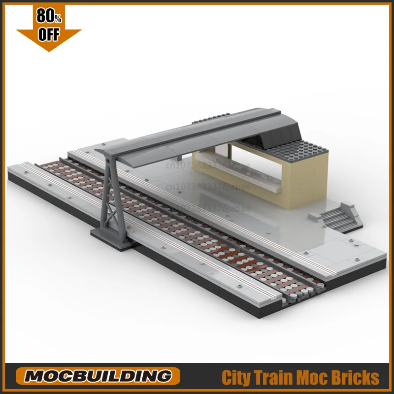 

Поезд Станция MOC Строительные блоки Креативные городские архитектуры Технологии Кирпичи DIY Сборочные модели Наборы игрушек Рождественские подарки