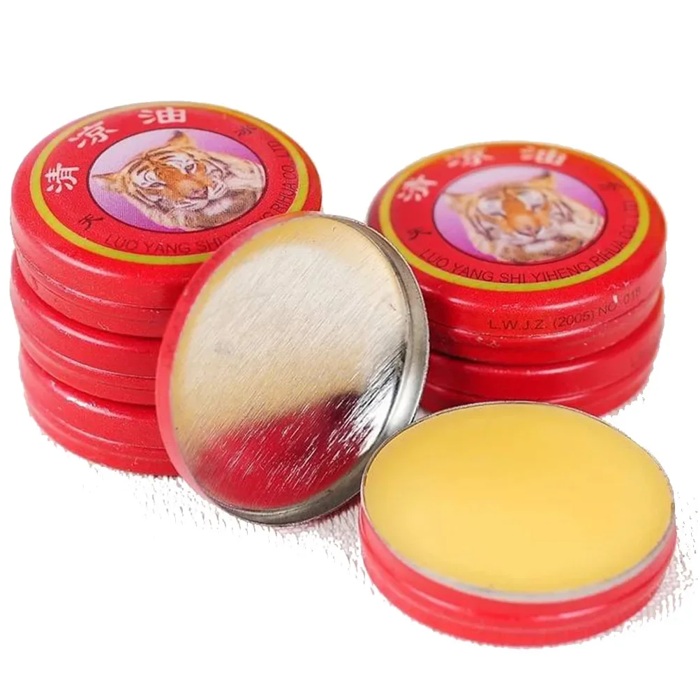 5PCS Summer Cooling Oil Ointment Essential Balm Essential Influenza Strength Cold Headache Mosquito Elimination