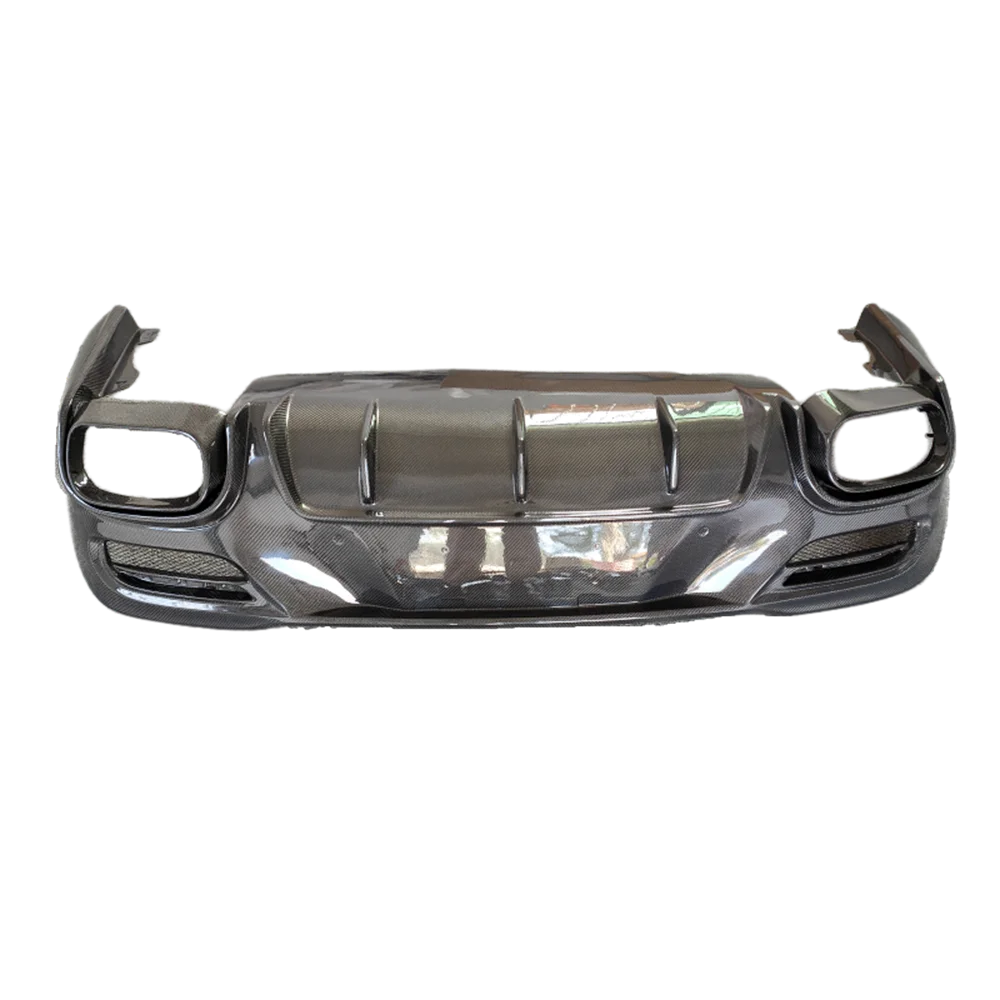 

For GLE63 C167 modification with B-style high-quality wet carbon fiber rear diffuser body kit