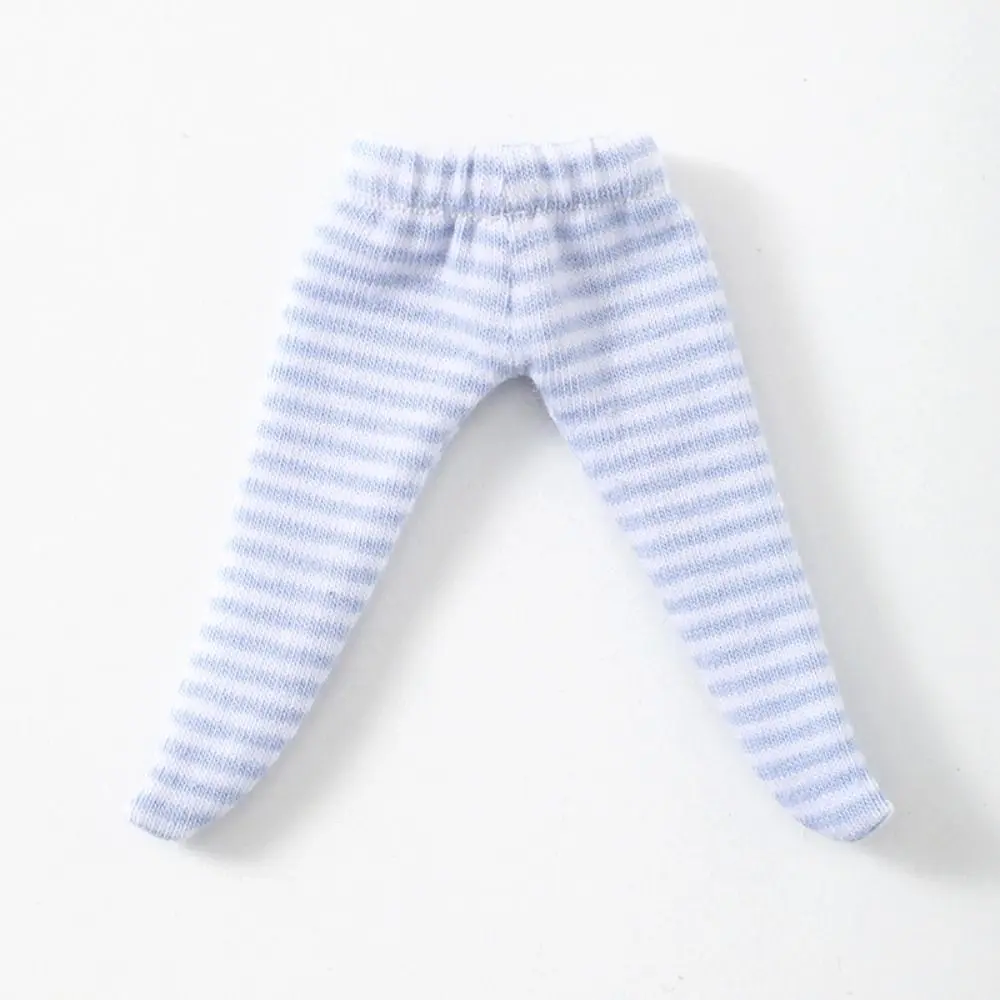 Doll Fashion Clothes Leggings Trousers For 1/11 OB11 Doll Socks For 1/12 Bjd/GSC Doll Slim Pants DIY Obitsu 11 Doll Clothes