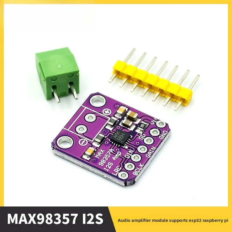 Filterless Class D MAX98357 Amp for ESP32 Raspberry Pi Portable Audio Device