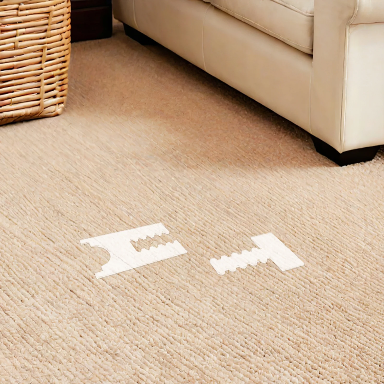 

2 set Clear Acrylic Spacer Adjustable Furniture Wall Spacer For Hardwood Floor Transparent Sofa Gap Filler Couch Stopper -