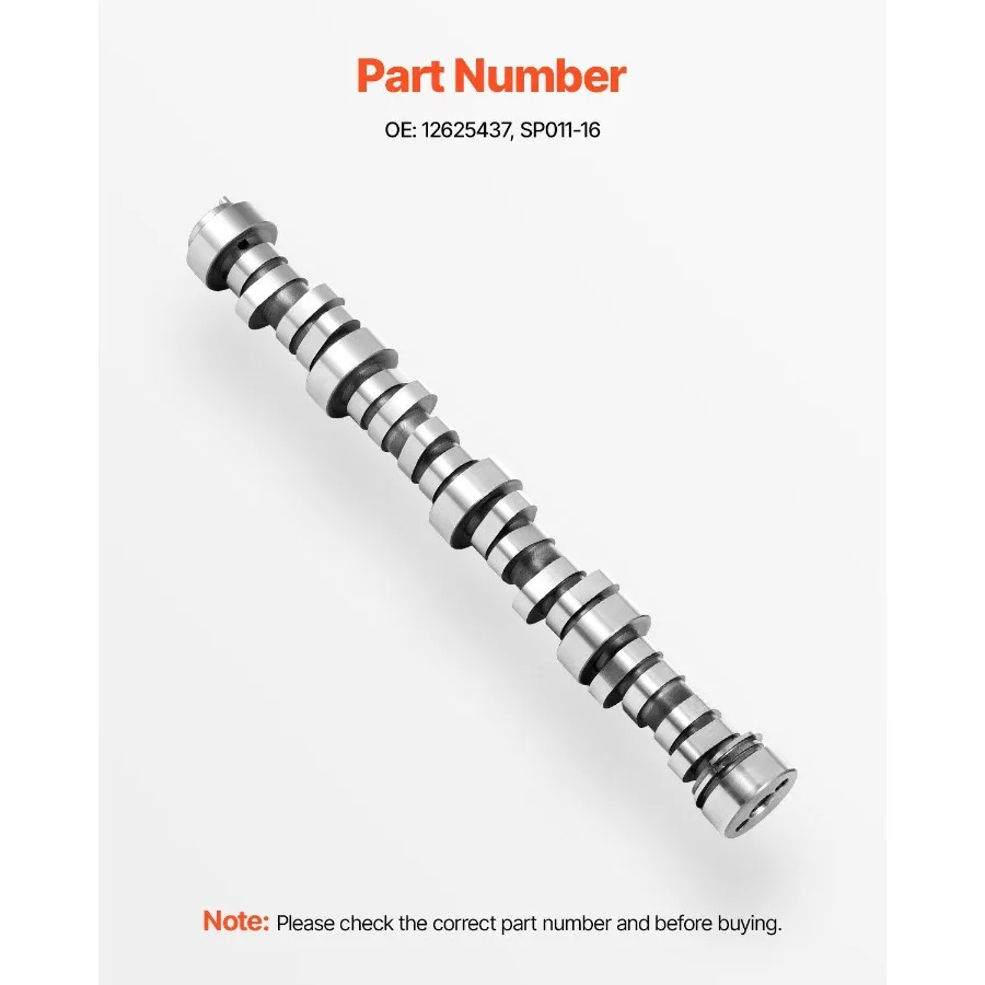 Albero a camme motore 12625437 SP01116 Cam NORRIS camion 19992013 GM Gen3 4