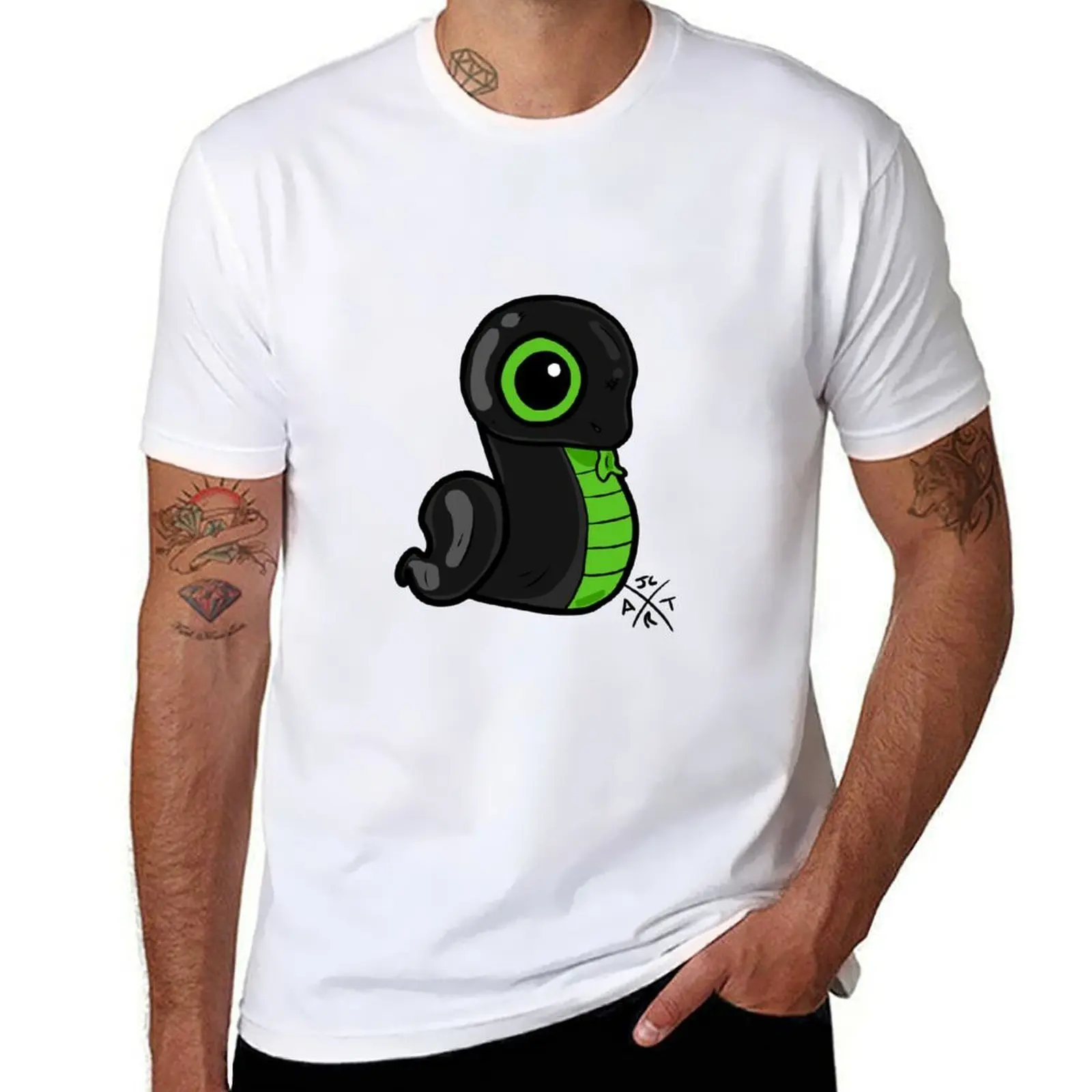 

Sneki Snek Fan Design Razer Sticker T-Shirt man t shirts cotton t shirt man luxury T-Shirt