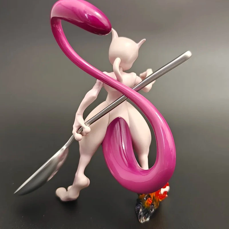 Nuovo 10 cm Mewtwo Figura Pokemon Anime Modello circostante Figura Collezione carina Decorazione ornamento da tavolo Miglior regalo per i bambini