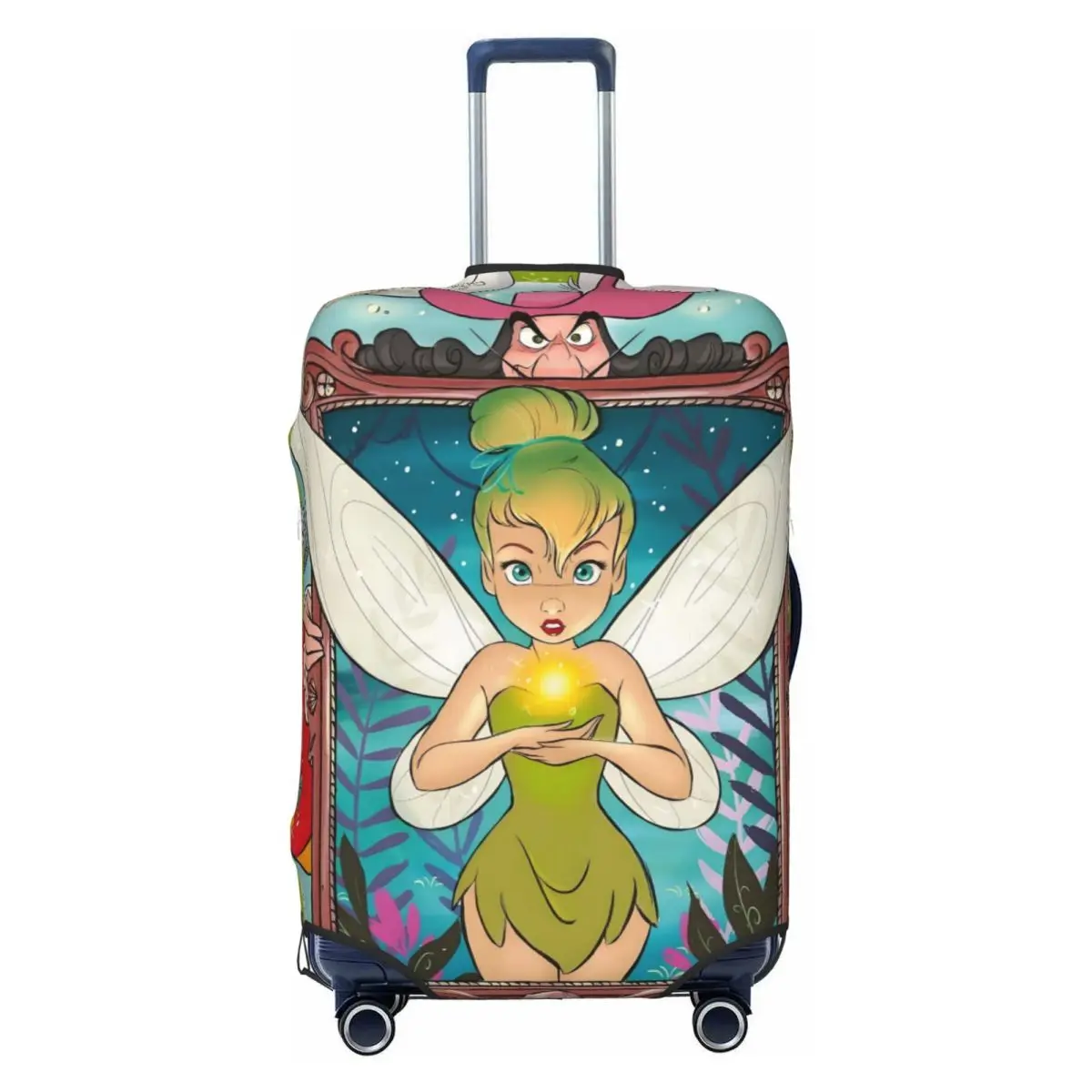 

Custom T-Tinkeres Anime Bell Luggage Cover Cute Suitcase Protector Covers Suit For 18-32 inch