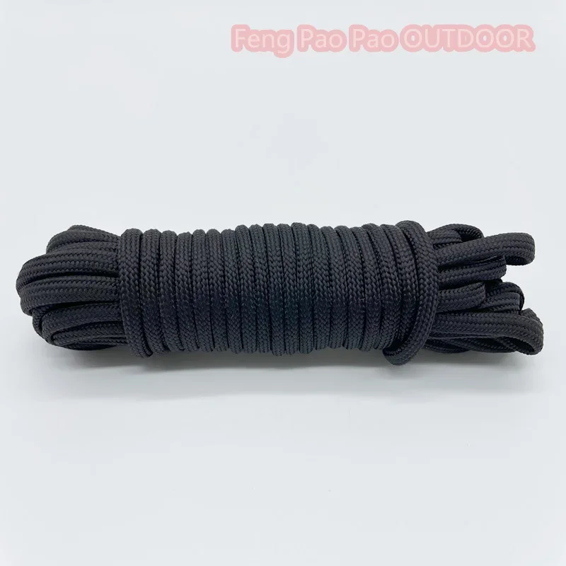 7-adriges 550 Paracord Seil 30 m Durchmesser 4mm für Outdoor-Camping Überleben Lanyard Fallschirm schnur Wander zelt Zubehör – Detail 11