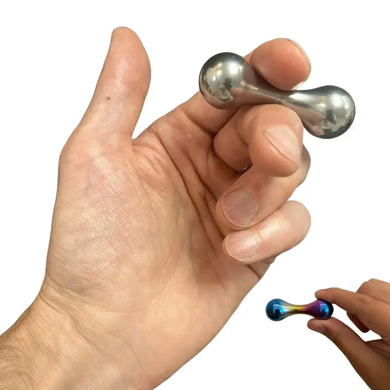 Fingerbone Titanium Alloy Bone Decompression Fingertip Top Baole Bead Begleri Toy Fingerbone Extreme EDC Anti Stress Autism ADHD