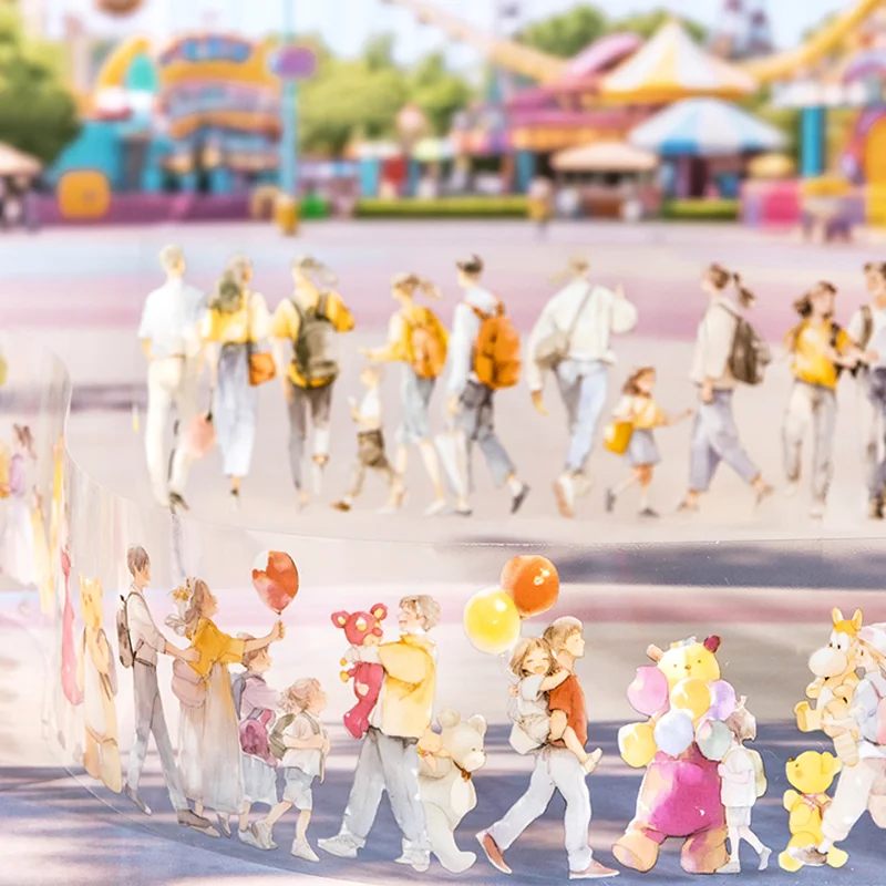 

3 рулона, серия «Люди приходят и выход», пейзаж, ПЭТ-лента, материал для справочника, коллаж, сделай сам, дневник, тетрадь, планшет, ноутбук, конверт, чашка