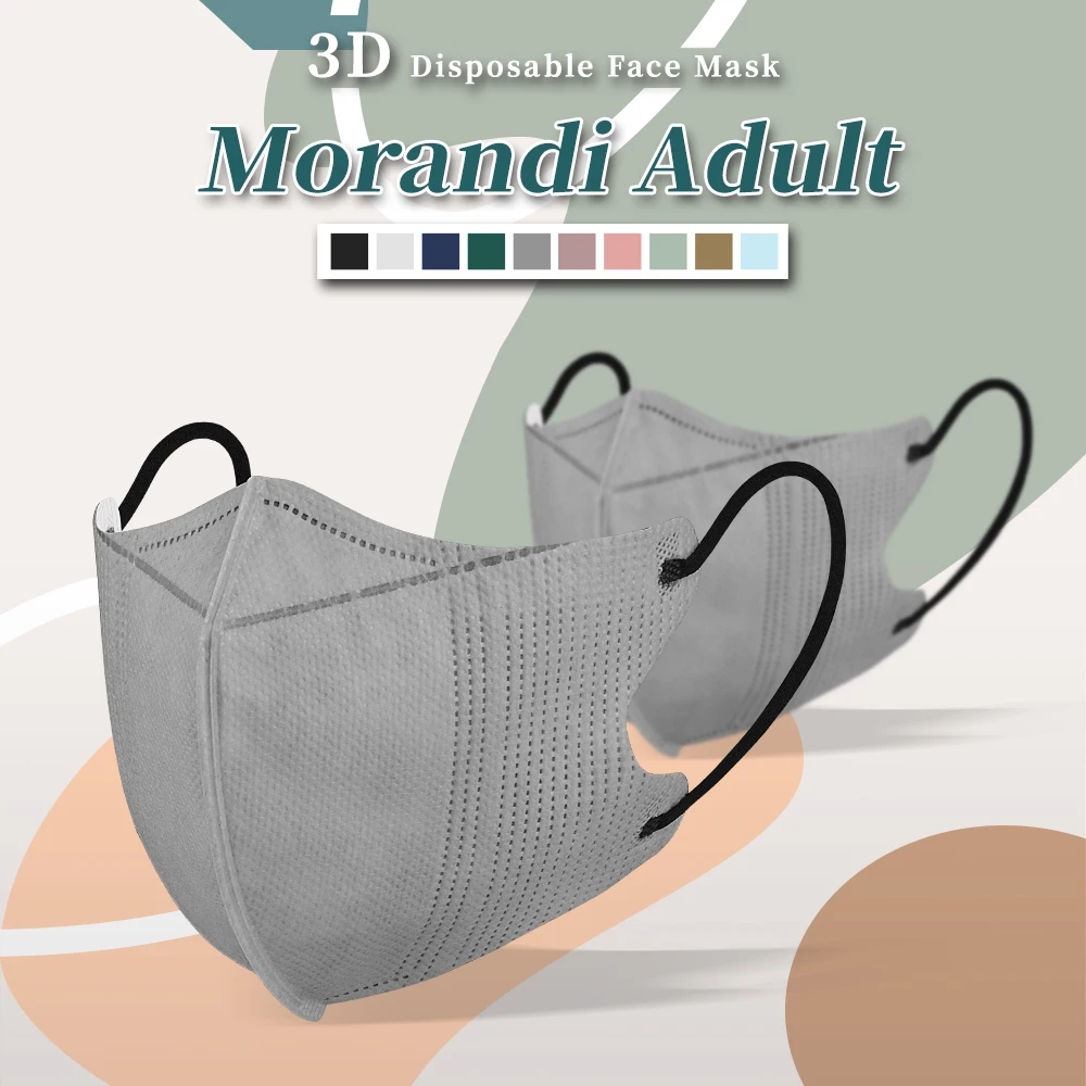 3D KN95 Mask ffp2 mascarillas Adult Disposable Face Mask 4 layer reusable masks kn95 certified mascarilla ffp2 homologada españa