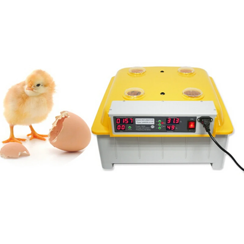 1pc 48 Eggs Digital Clear Egg Incubator Hatcher Automatic Turning Temperature Control