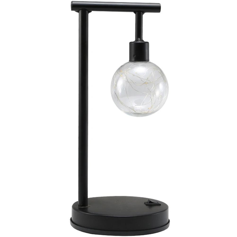 

Metal Night Light Lamp Delicate Shape Fine Polishing USB Powered Easy to Use Modern Desk Bedroom Globe Lamp Aesthetic Warm LED
