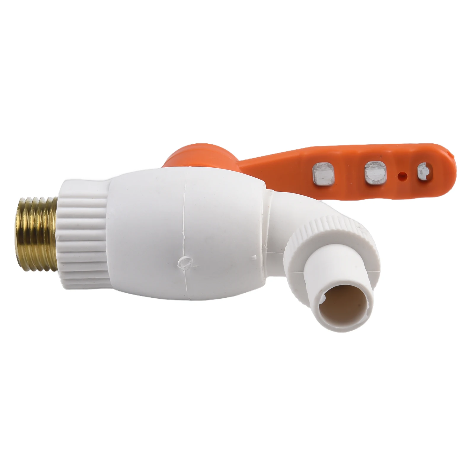 1pc Male Thread Water Faucet Fish Tank Tap  Aquarium Valve Garden Adapter Plastic 4-point Thickened L Faucet For Washing Machine