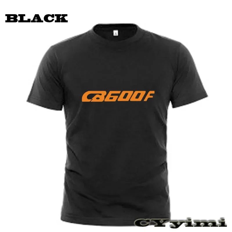 For  CB600F CB 600 F Hornet T Shirt Men New LOGO T-shirt 100% Cotton Summer Short Sleeve Round Neck Tees Male