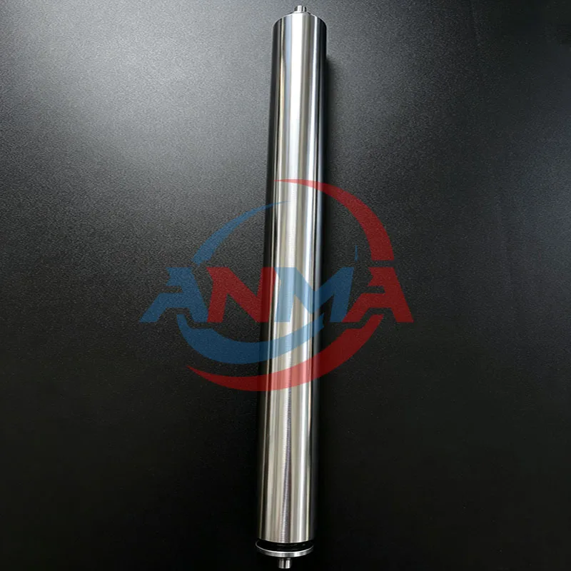 1Piece Hard Chrome Water Roller 880mm OD68mm For Komori L28 428 Offset Printing Press Spare Parts Mirror Surface Steel Roller