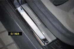 for Ford Focus 3 2 Hatchback Sedan 2012-2017 Car Accessories Stainless Steel Door Sill Scuff Plate Trim Car Accessories