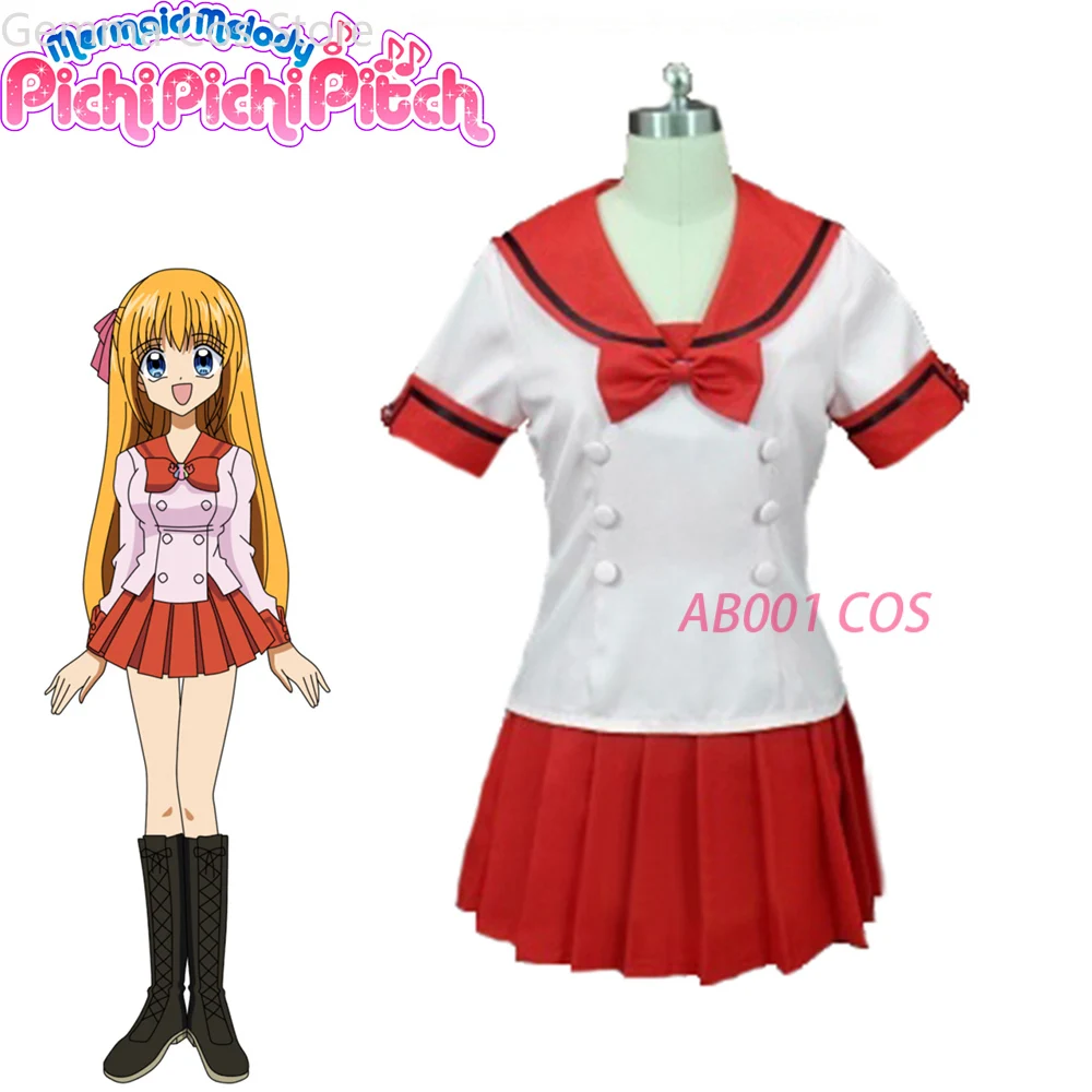 

Melody Pichi Pichi Pitch Lucia Nanami Hanon Hosho Cosplay Costume Anime Clothes Halloween Uniform For Women Girls Set