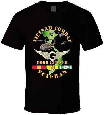 MIP Army - Vietnam Combat Avn Vet Door Gunner - Air Assault W SVC Classic T Shirt