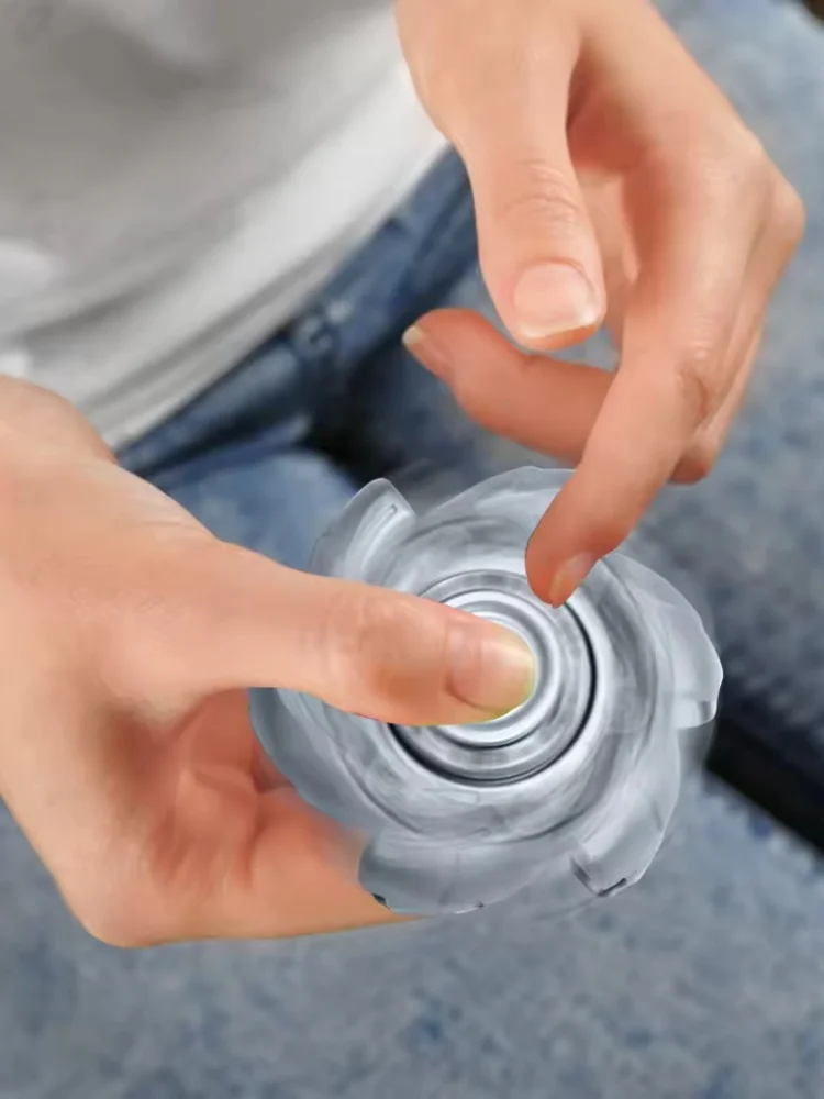 

Mecha Linkage Fidget Spinner Fingertip Gyro Stress Relief EDC Decompression Toy for Adults Kids Creative Party Favors Desk Gifts