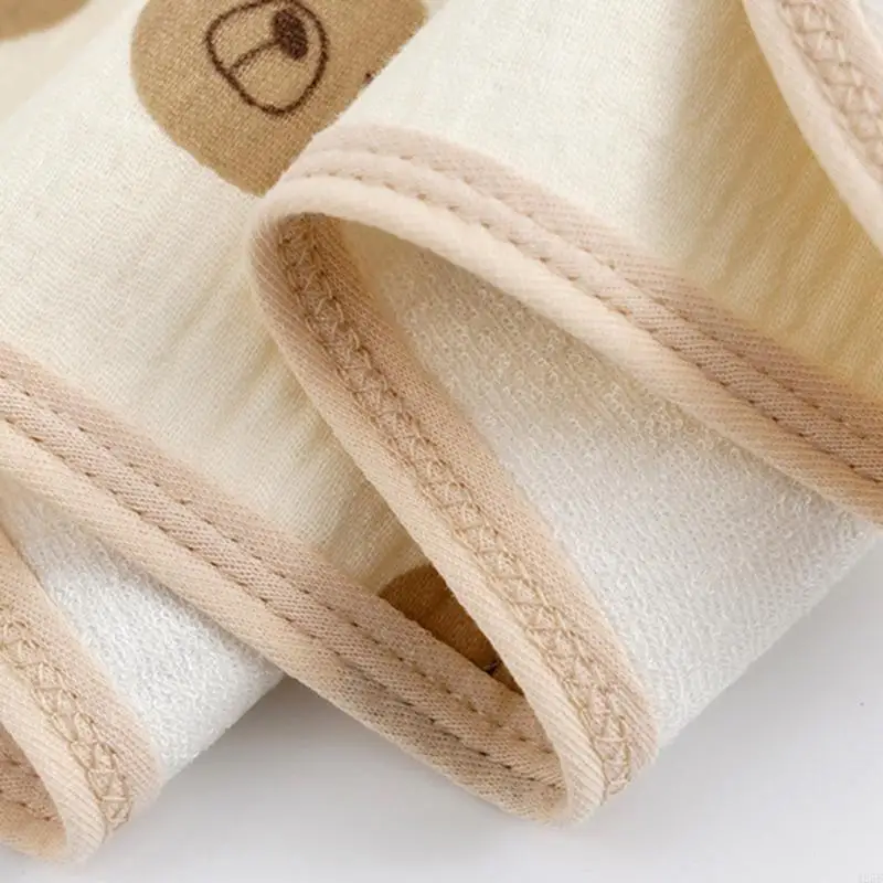 

Cartoon Animal Drooling Bib Baby Burp Cloth Gender Neutral Infants Saliva Towel 425F