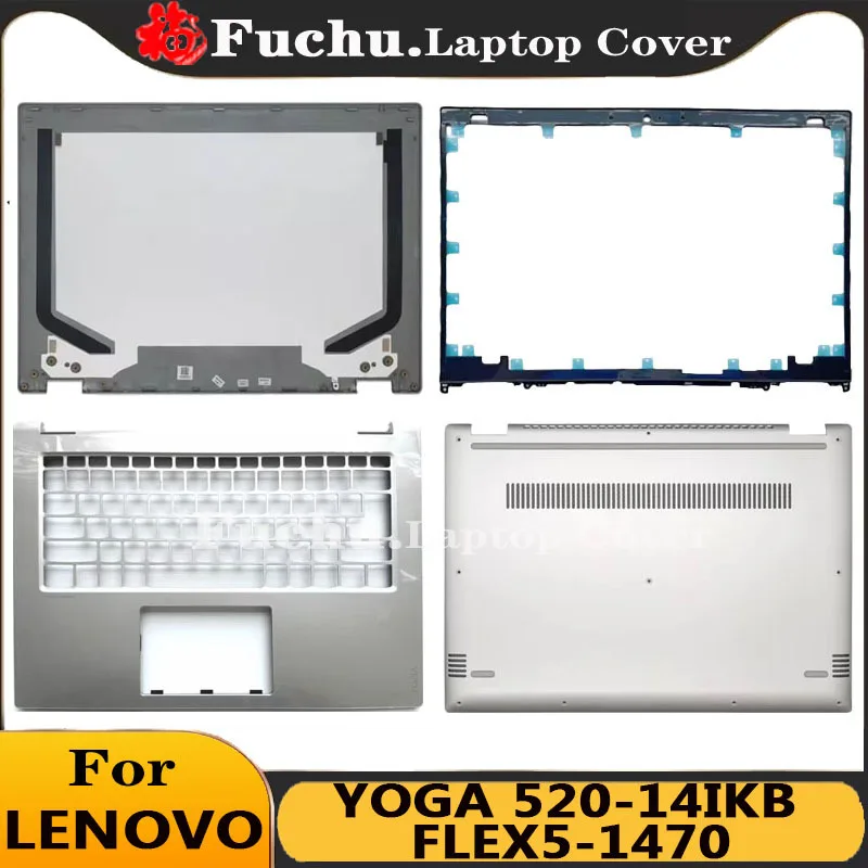 

New For Lenovo YOGA 520-14IKB FLEX5-1470 Laptop Replacement LCD Back Cover/Front Frame/Palmrest Keyboard/Bottom Cover