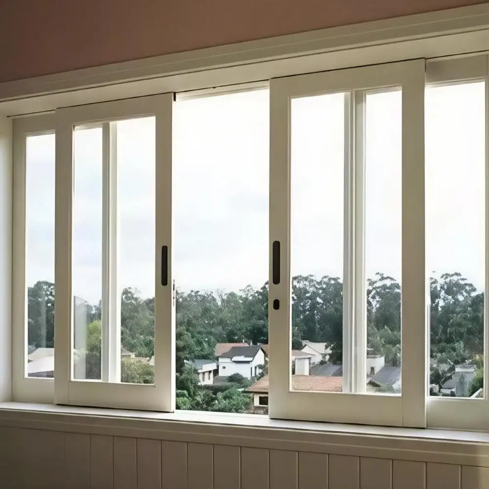 Aluminum Alloy Thermal Break Sliding Window Bedroom Noise Reduction Double Glazed Windows Affordable Price Sliding Windows