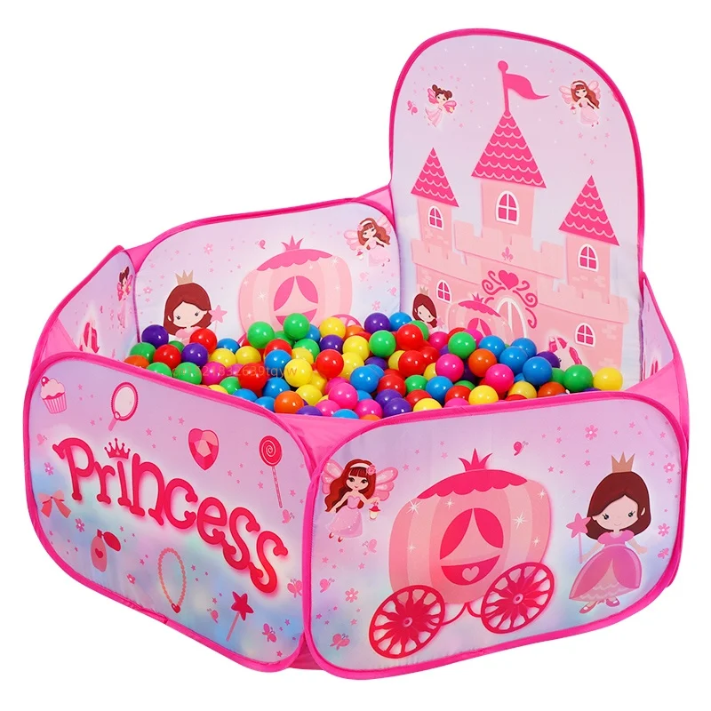 Pozo de bolas para niños, tienda de campaña grande emergente para niños pequeños, casa de juegos, parque infantil para gatear, bolas no incluidas