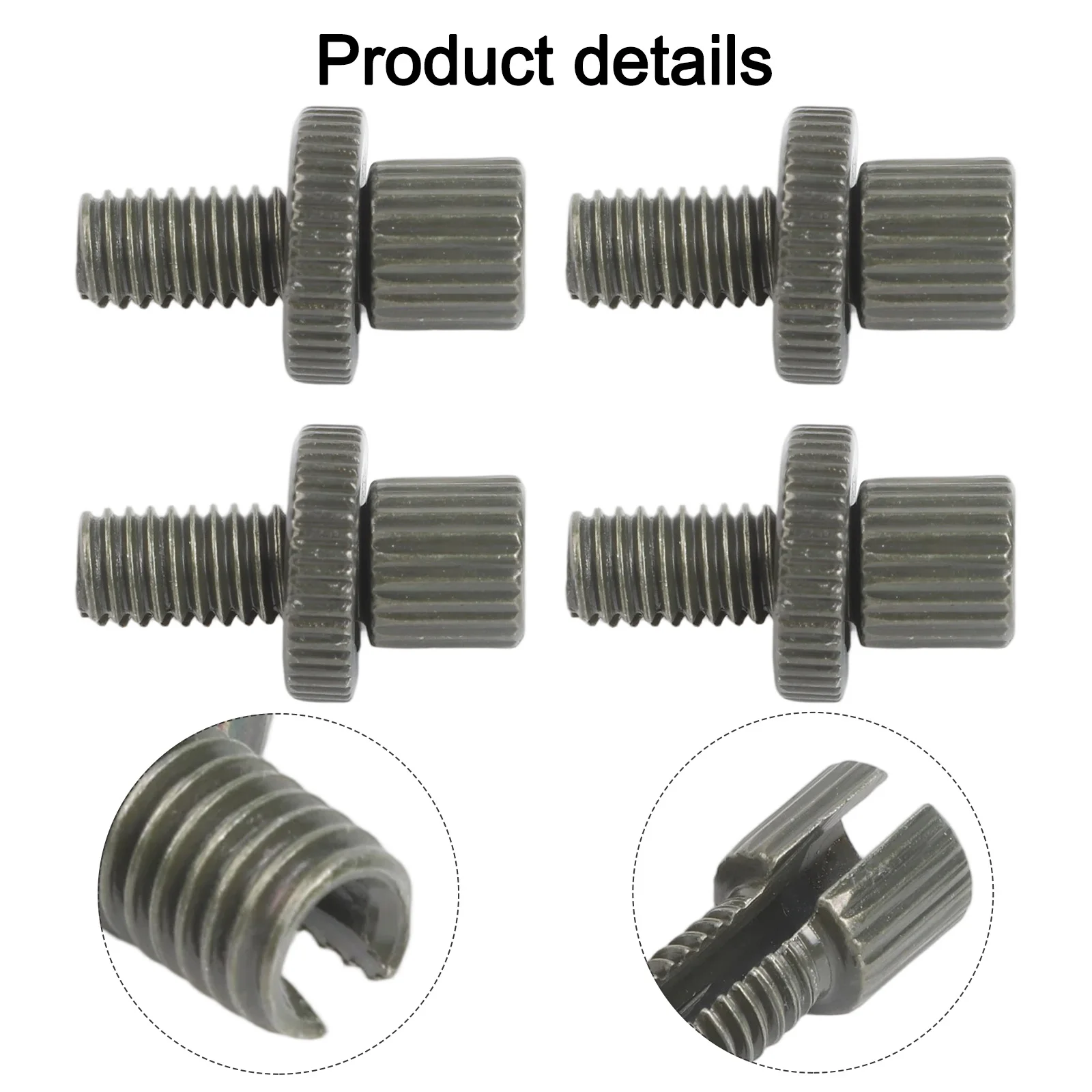 4pc M8 8mm Brake Clutch Cable Adjuster Nuts and Bolts Designed for Motorcycle and For ATV with Compatibility for Honda