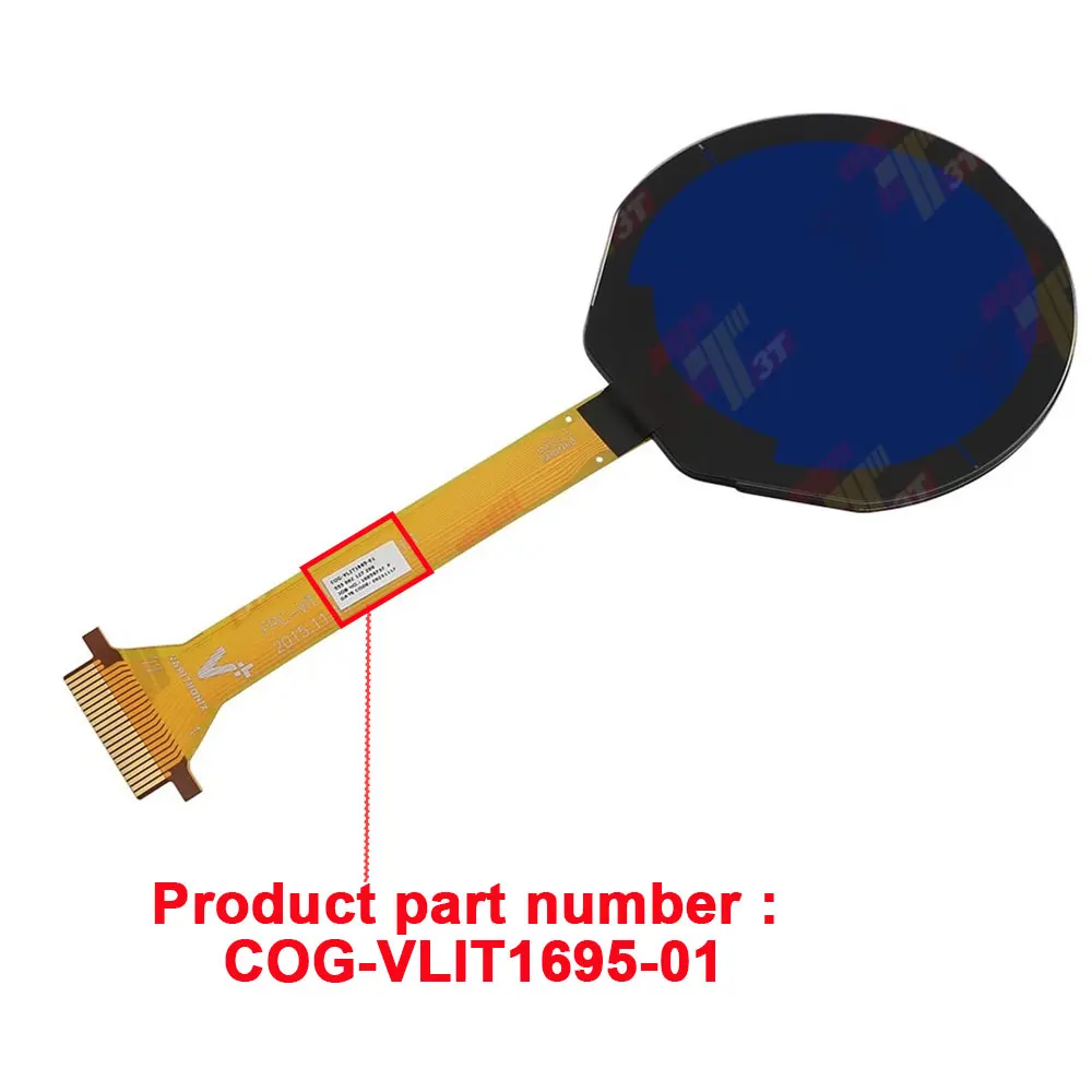 Armaturenbrett-LCD-Display für Fiat 500 und Abarth 500, 595, 696 Instrumentencluster COG-VLIT1695-01 – Detail 3