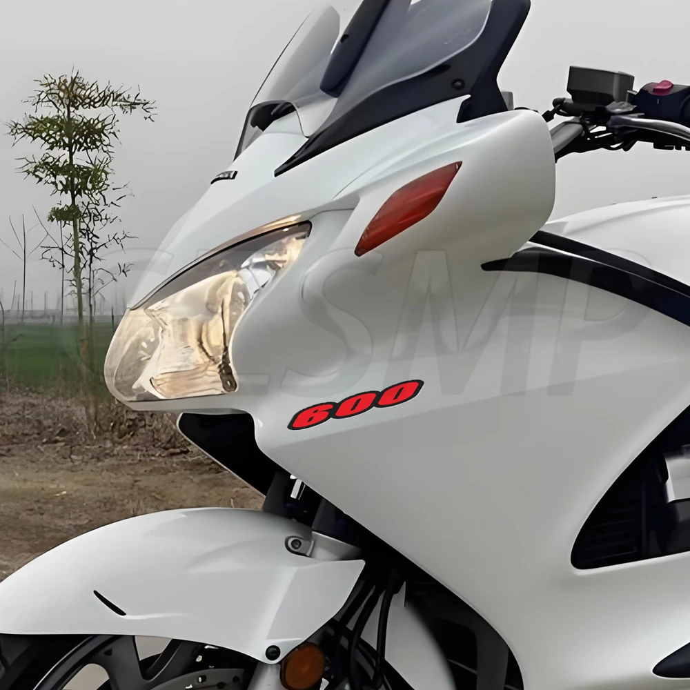 Number 600 Motorcycle Stickers Moto Body Windshield Decor Decals Fit for Yamaha Benelli Honda TT XT TNT CBR 600 GSX-R 6