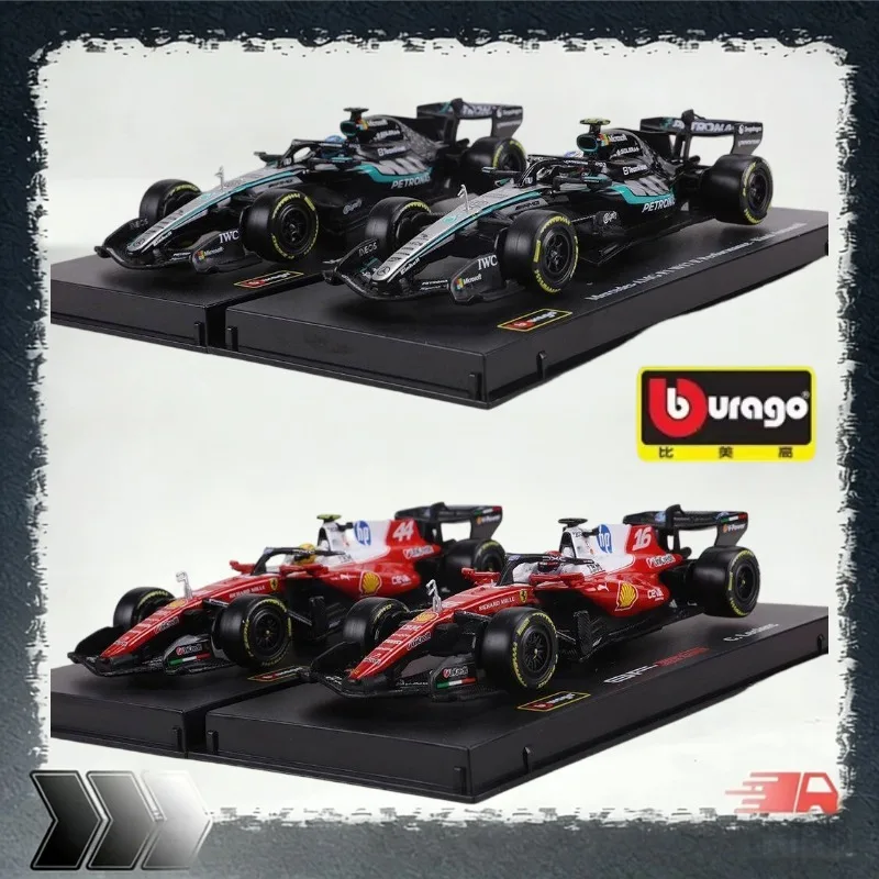 [In Stock] Bburago 1/43 SF‑26 F1 Diecast Race Car, Premium Hard‑Case, Multiple Styles, Christmas Gift