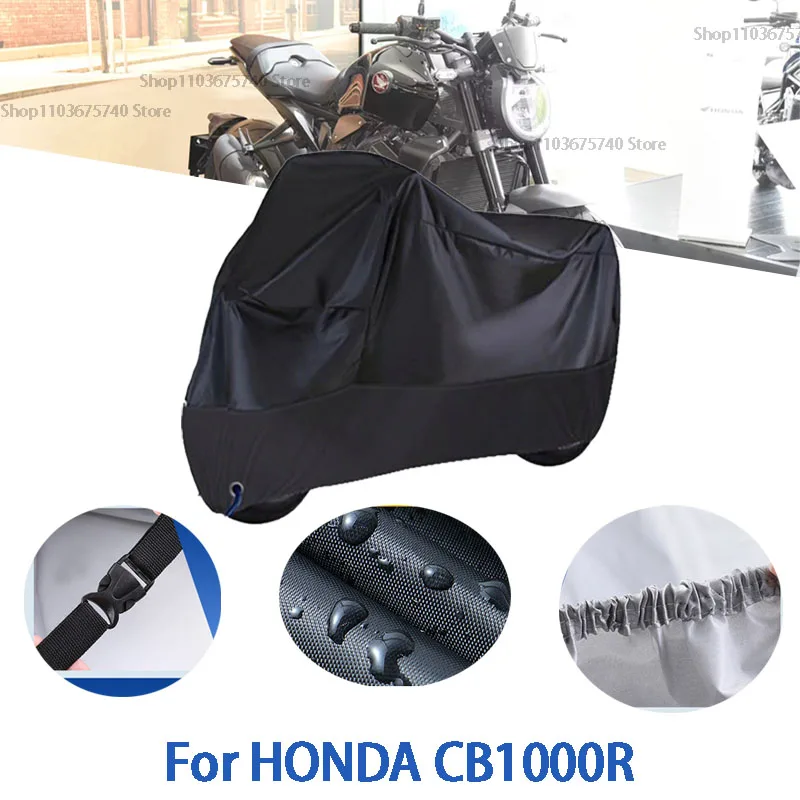 

Motorcycle Full Covers For HONDA CB1000R Car Outdoors Sun Protection Dust No Ear Thickened Oxford Clothcover Accessories