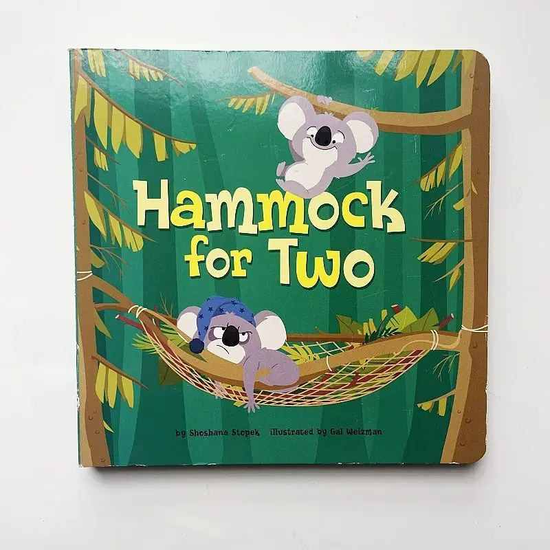 

The original English children's picture book "Hammock for two" is an early childhood education enlightenment book