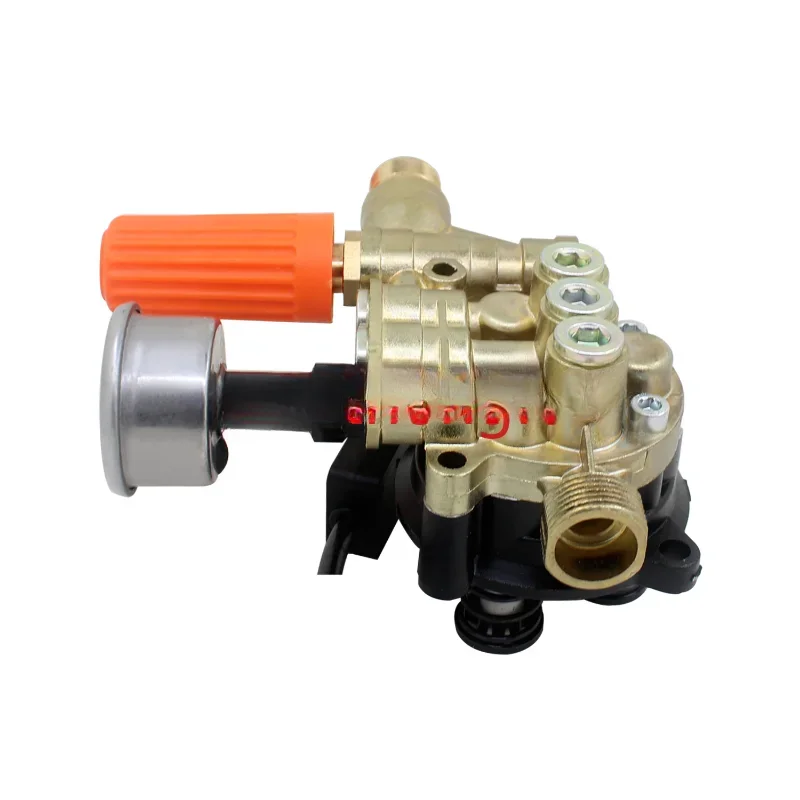 Pressure Washer Water Pump Head Assembly Pressure Washer Cylinder Head Pump 220V Portable Pump Parts