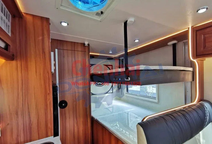 Customized2021 new arrival motorhome accessories caravan with lift up bed for hot sale