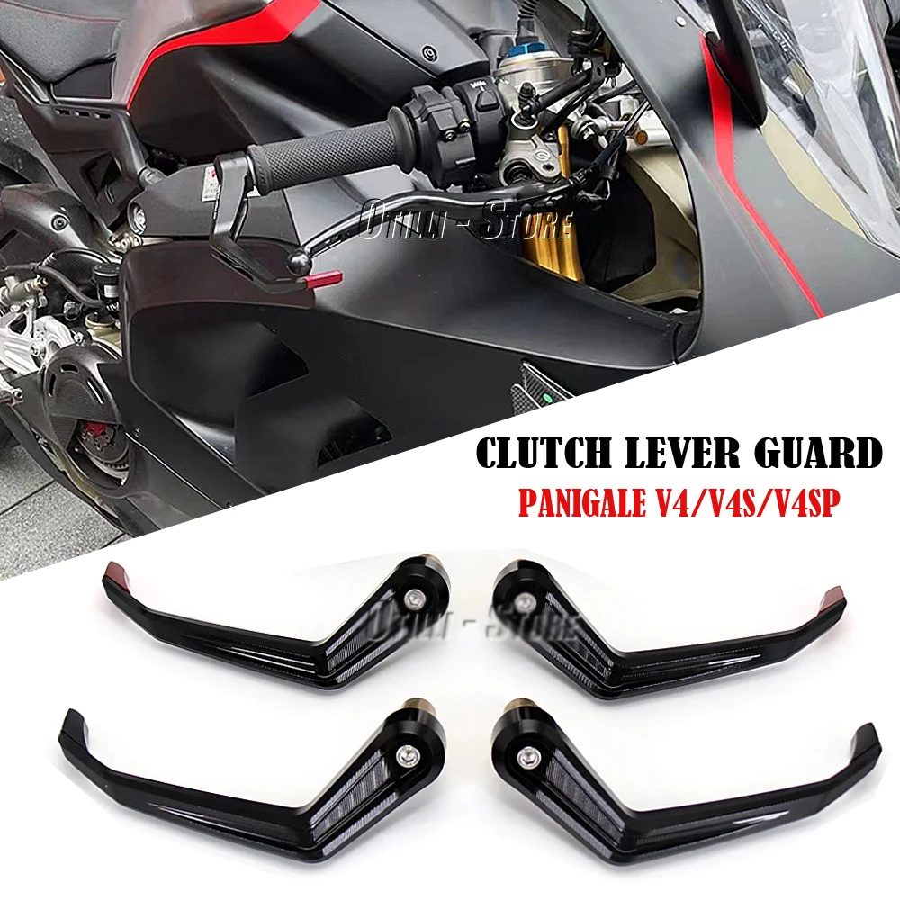 

New Motorcycle Accessories Handlebar Brake Clutch Levers Protector Guard For Ducati Panigale V4 SP S PANIGALE V4S V4SP