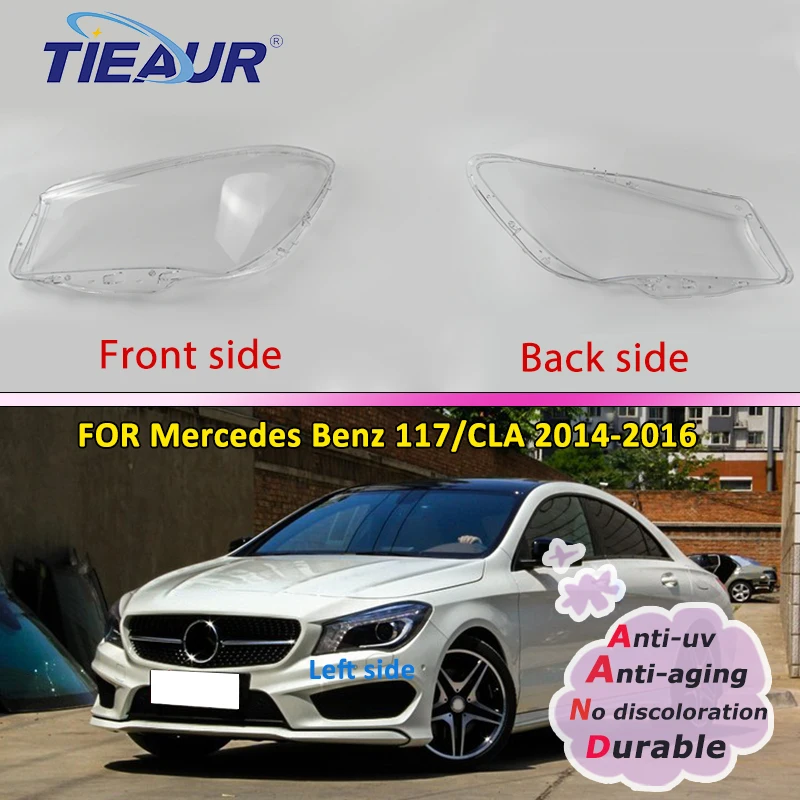 

Прозрачная Налобная лампа для Mercedes-Benz W117 CLA 180 200 220 250 260 2014-2016